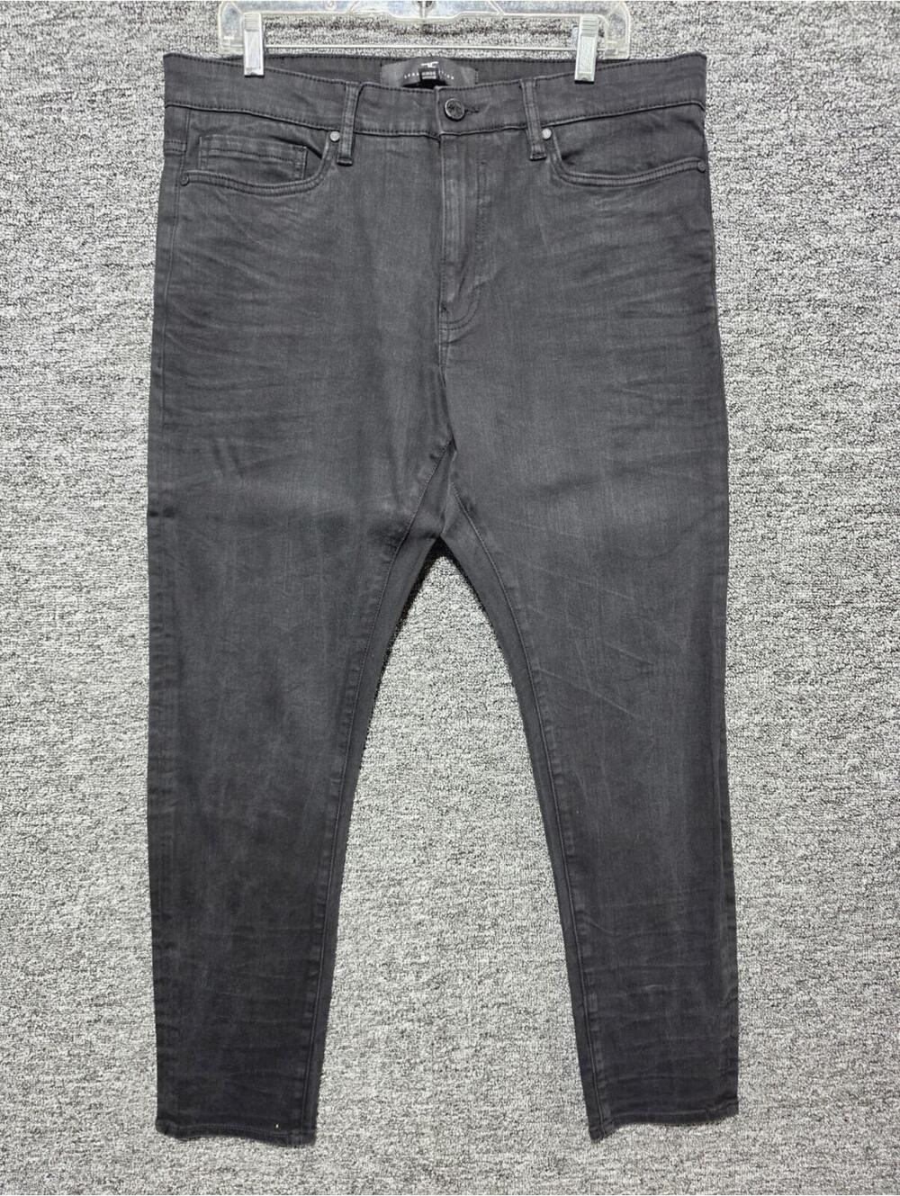 Jordan Craig Legacy Edition Men’s Black Slim Tapered Denim Jeans 38/32